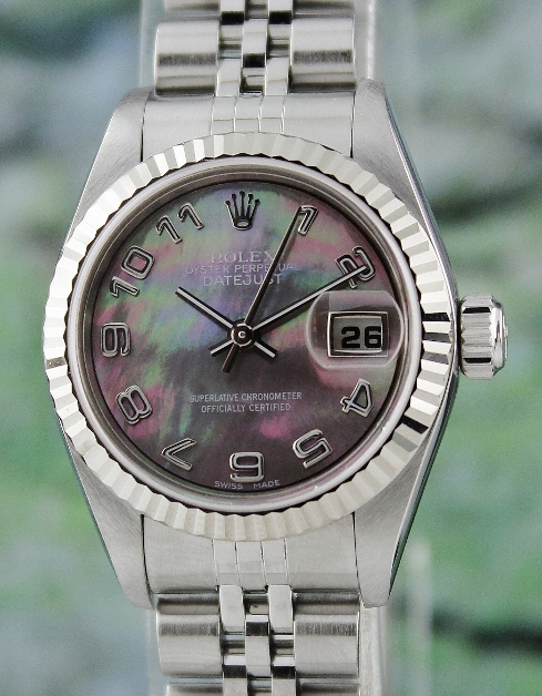 (image for) A ROLEX LADY OYSTER PERPETUAL DATEJUST/ 79174